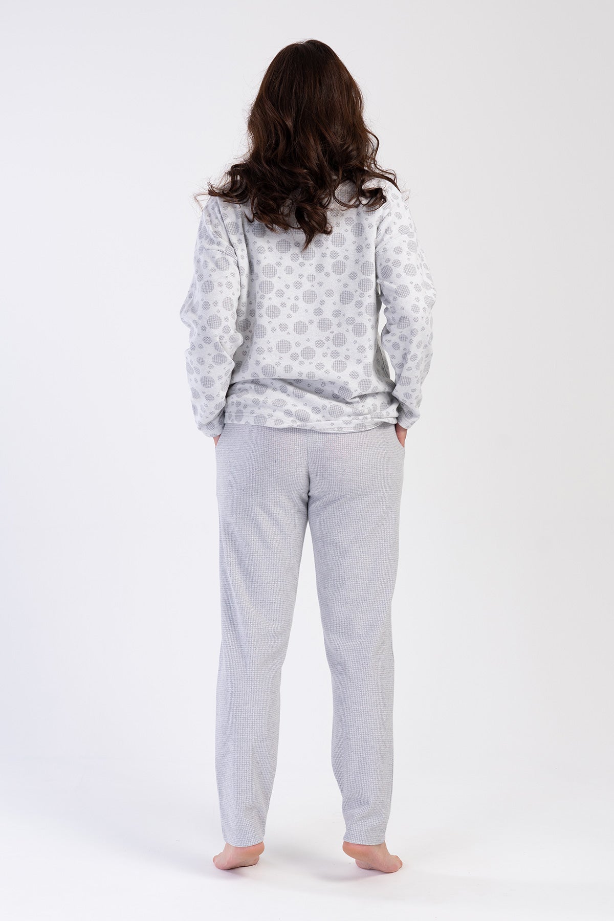 Woman Mander Interlock Big Size Pyjama Set