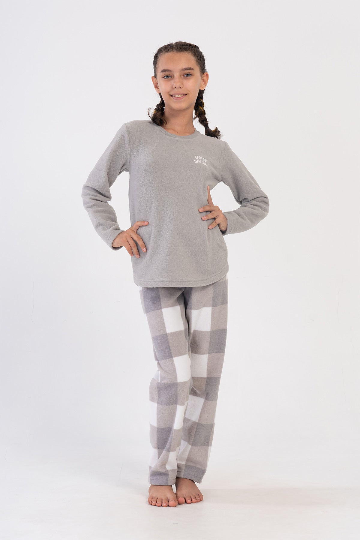 Kids' Girl Amour Fleece Pyjama Set