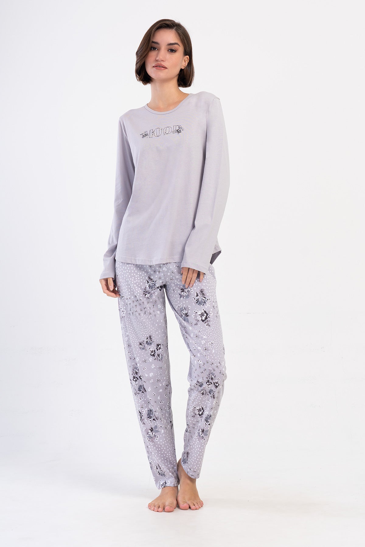 Woman Supreme Big Size Cosmo Pyjama Set