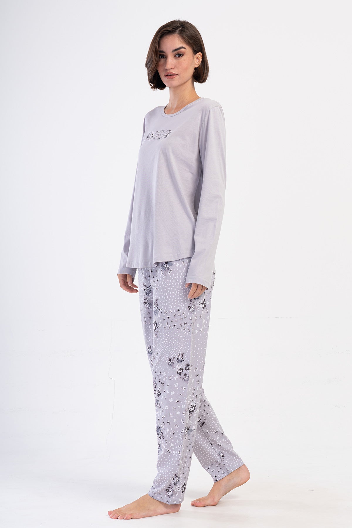 Woman Supreme Big Size Cosmo Pyjama Set