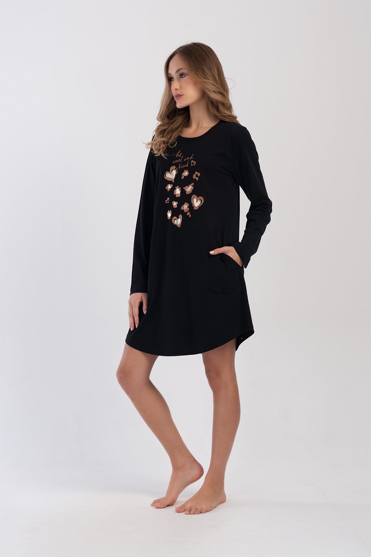 Woman Supreme Big Size Black Tunic