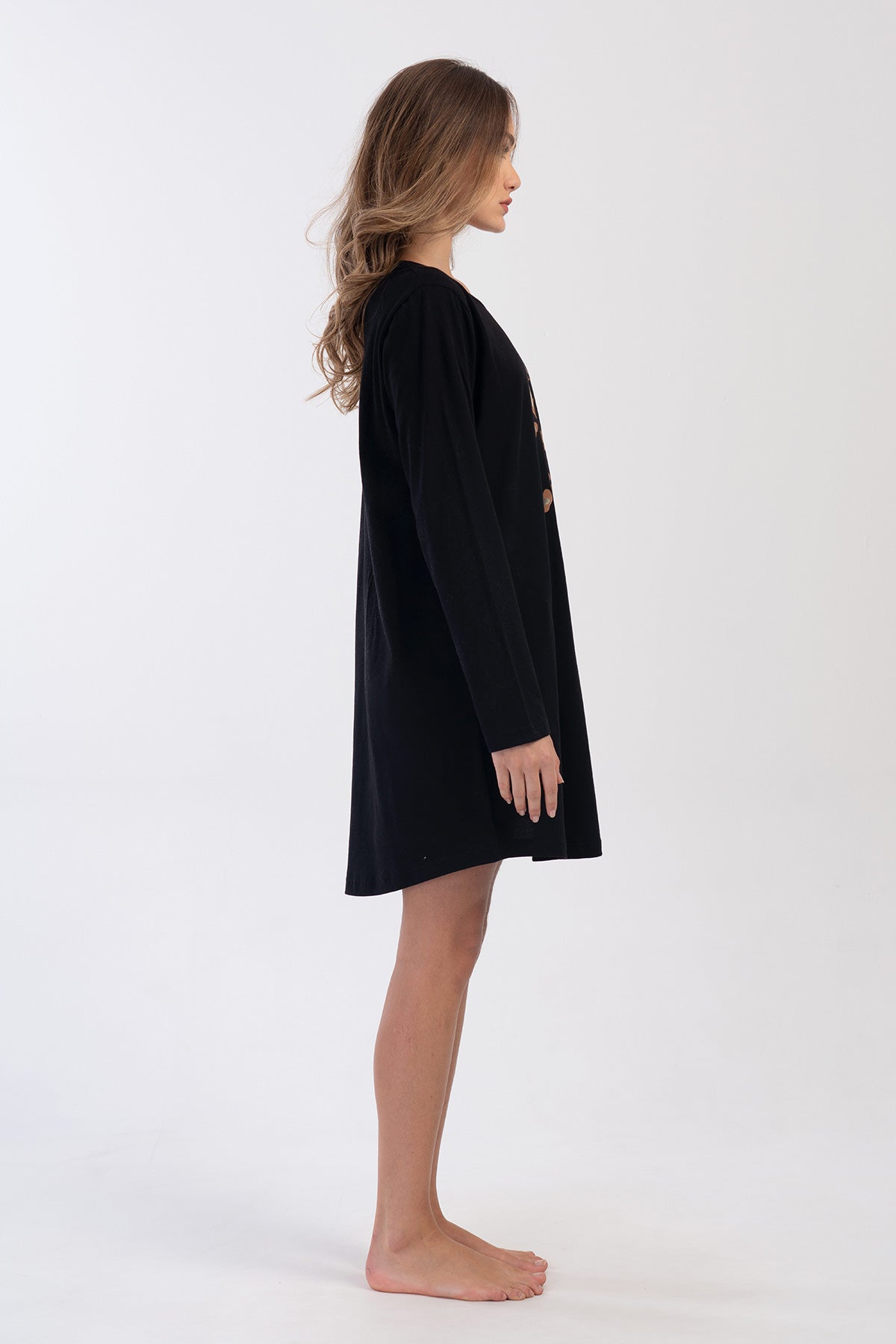 Woman Supreme Big Size Black Tunic