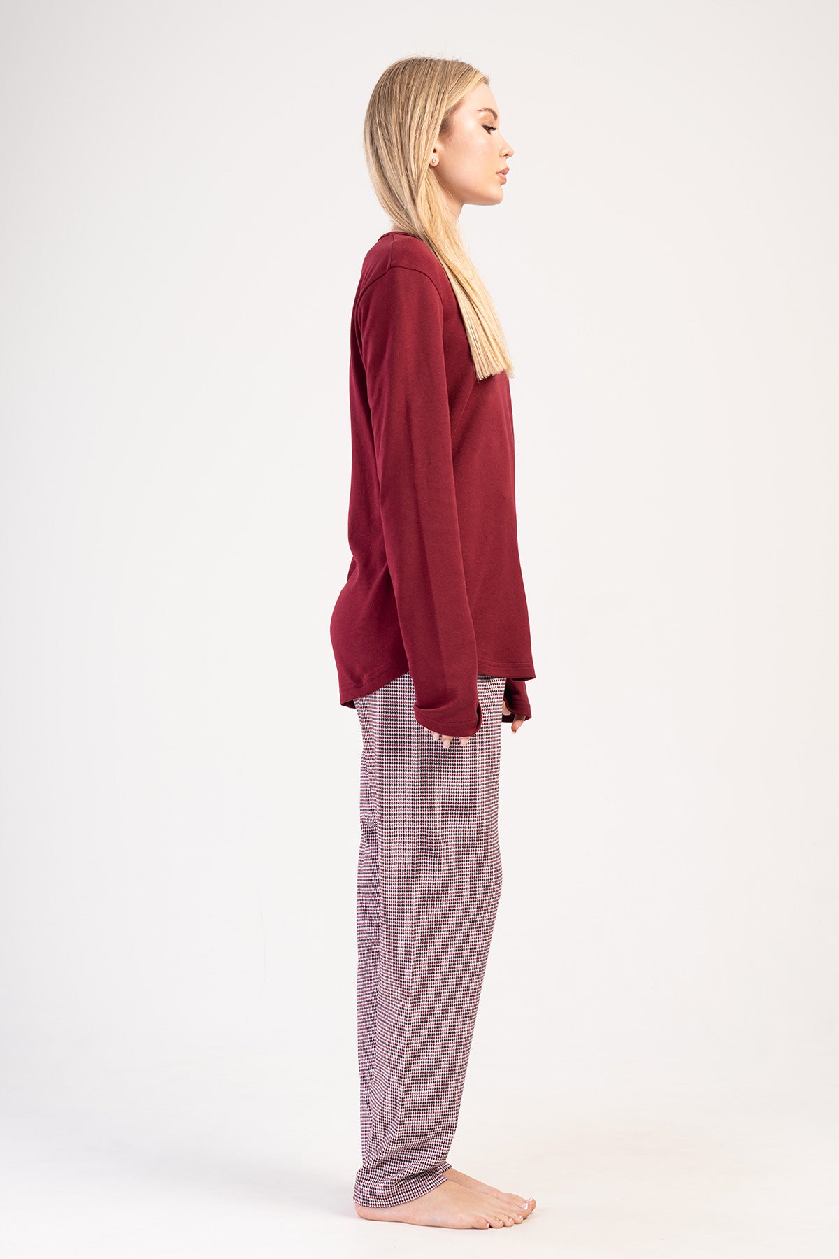 Woman Beauty Interlock Pyjama Set