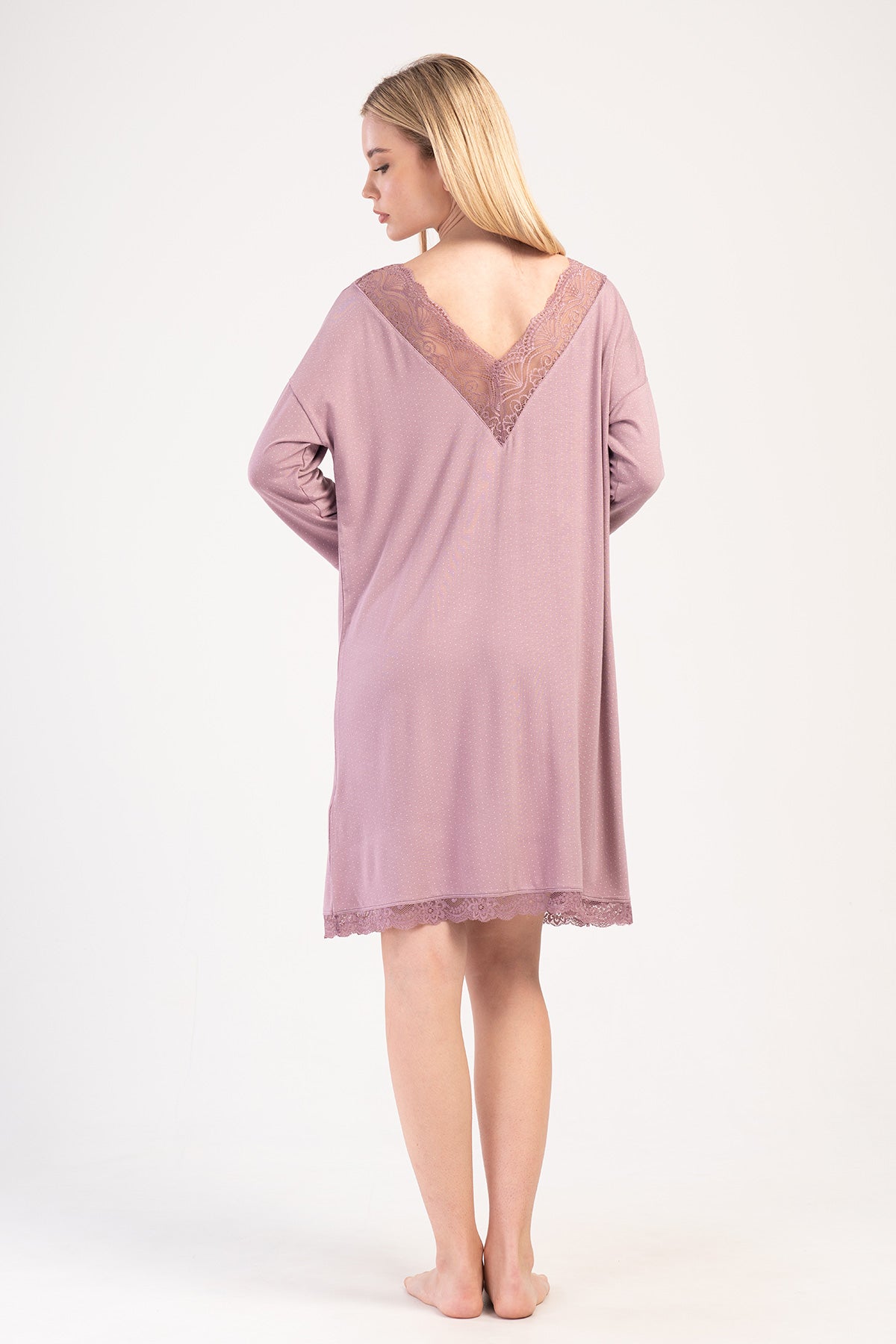 Woman Lycra Viscon Wide Collar Niva Tunic 