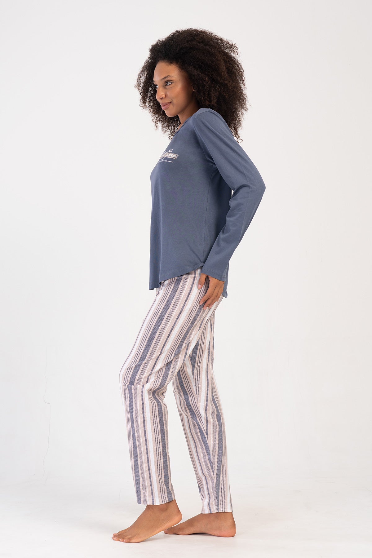 Woman Supreme Big Size Mesta Pyjama Set