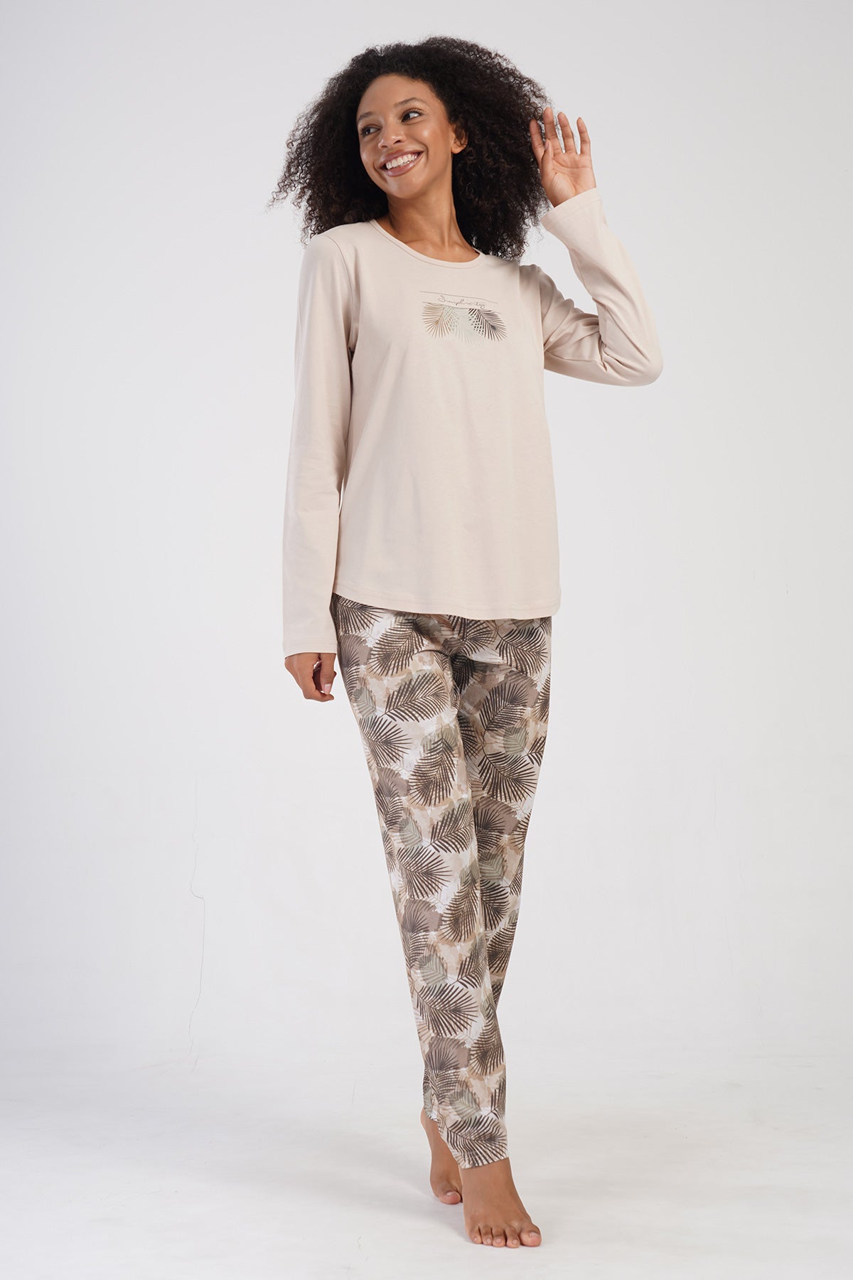 Woman Supreme Big Size Yela Pyjama Set
