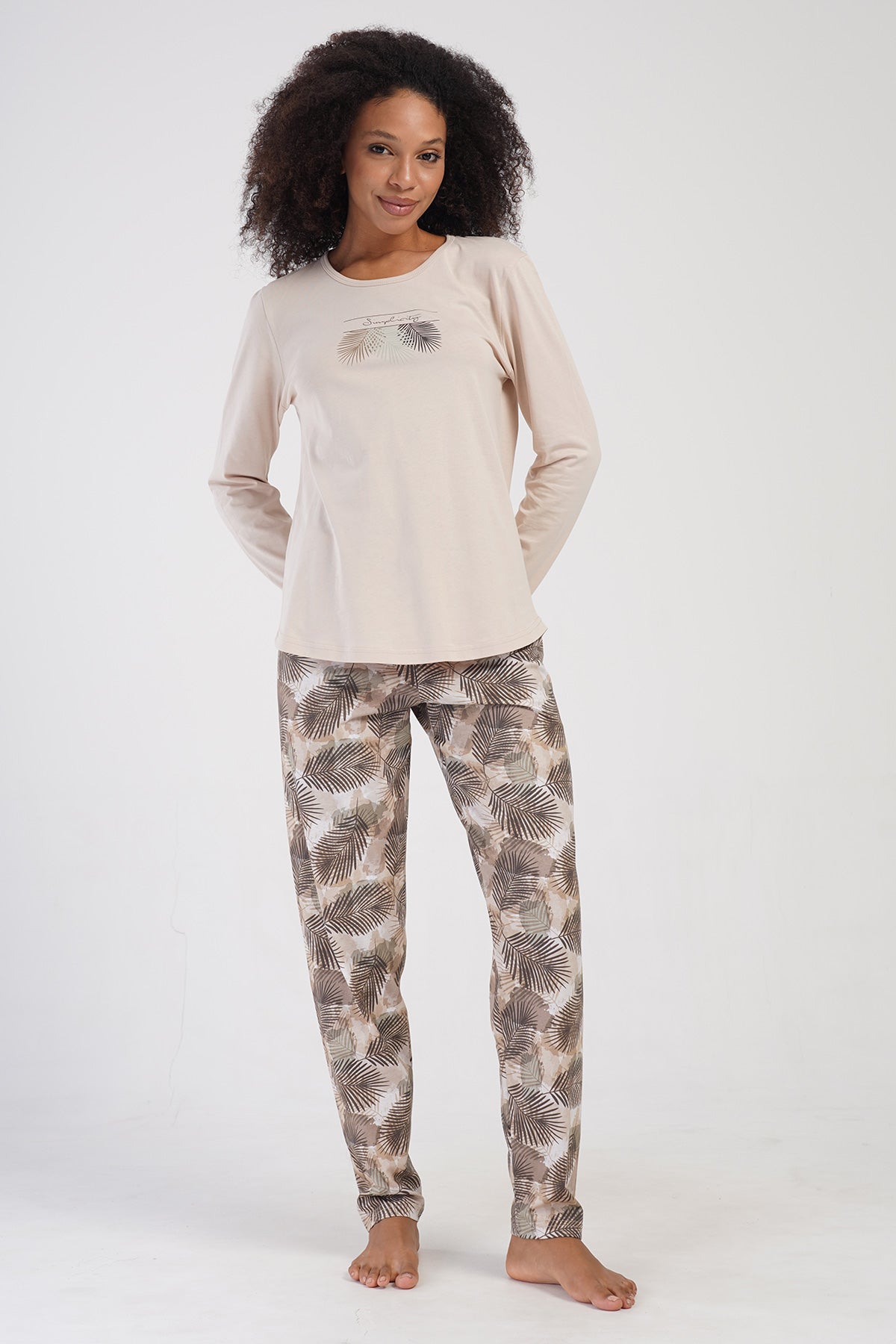 Woman Supreme Big Size Yela Pyjama Set