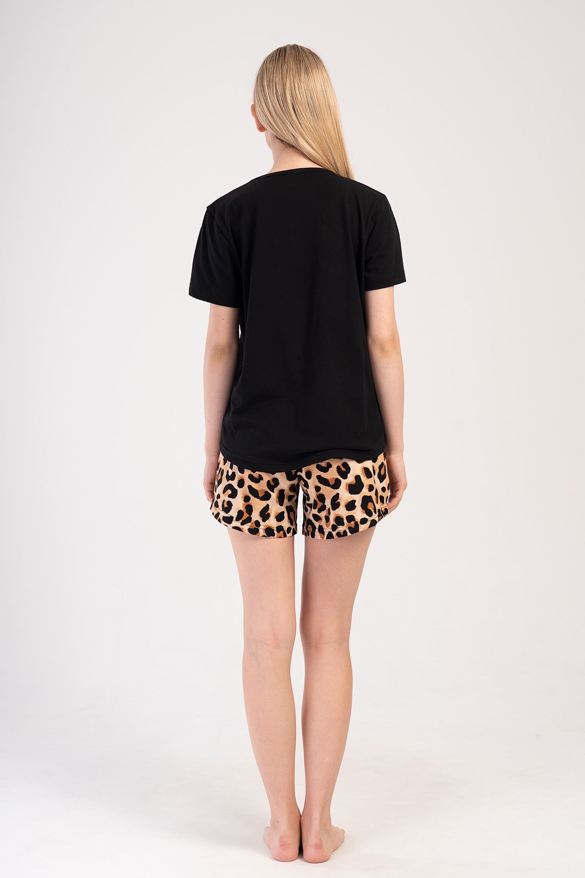 Woman Supreme Leopard Short Set