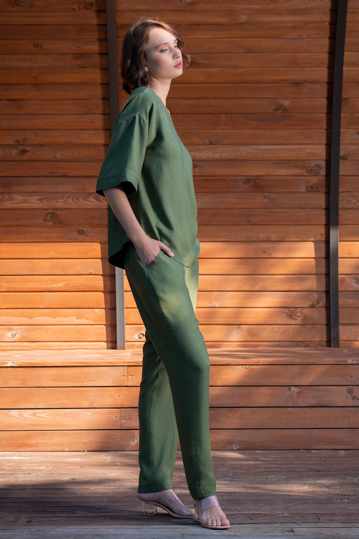 Woman Yuma Viscon Pant Set