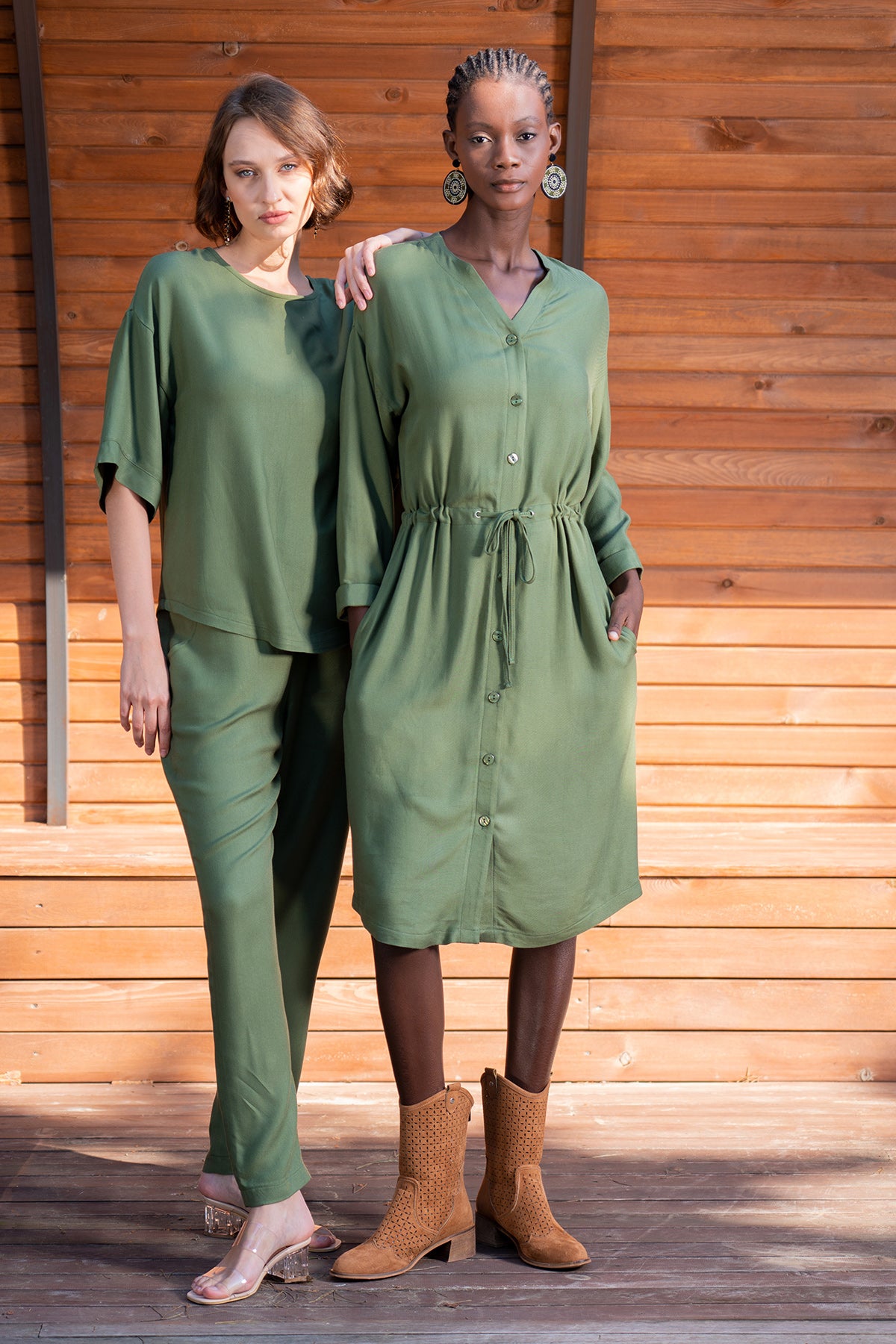 Woman Yuma Viscon Pant Set