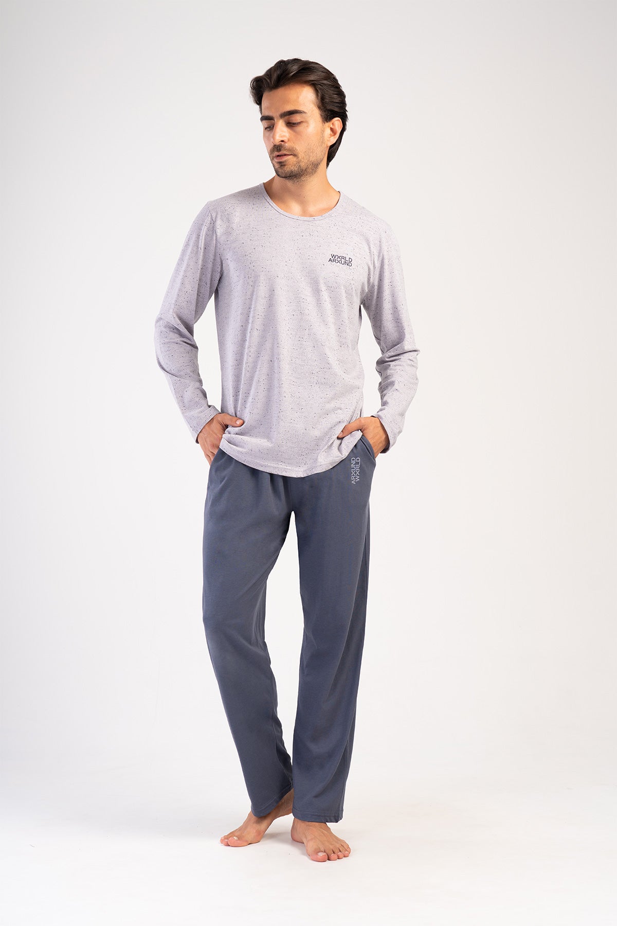 Man Erta Supreme Pocket Detail Pyjama Set