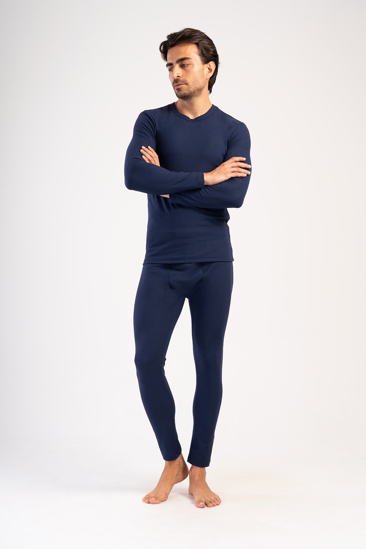 ERKEK COMFORT O YAKA UZUN KOL ICLIK TAKIM