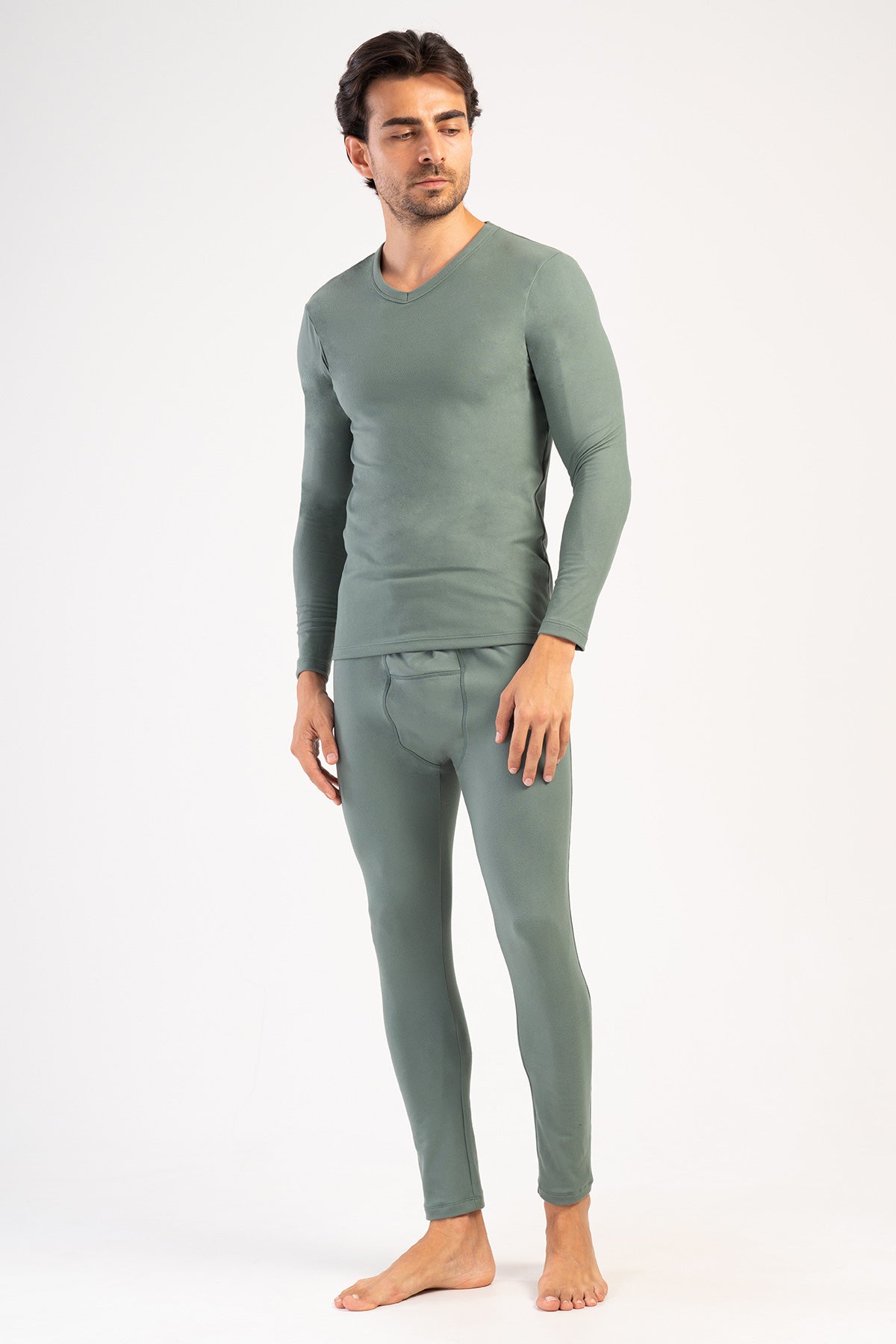 ERKEK COMFORT V YAKA UZUN KOL ICLIK TAKIM