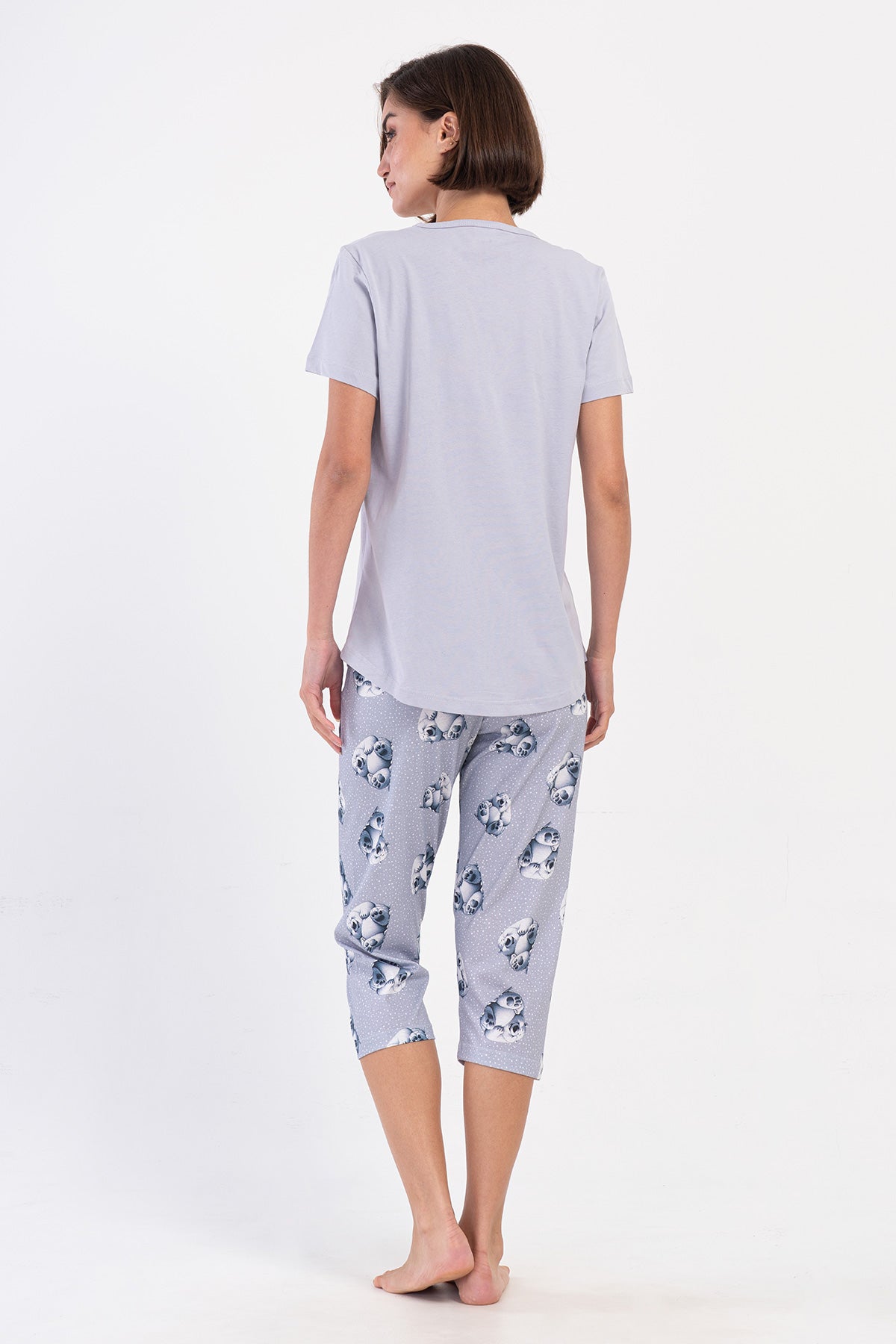 KADIN P.SUPREM O YAKA KISA KOL ETEGI OVAL KAPRI TAKIM