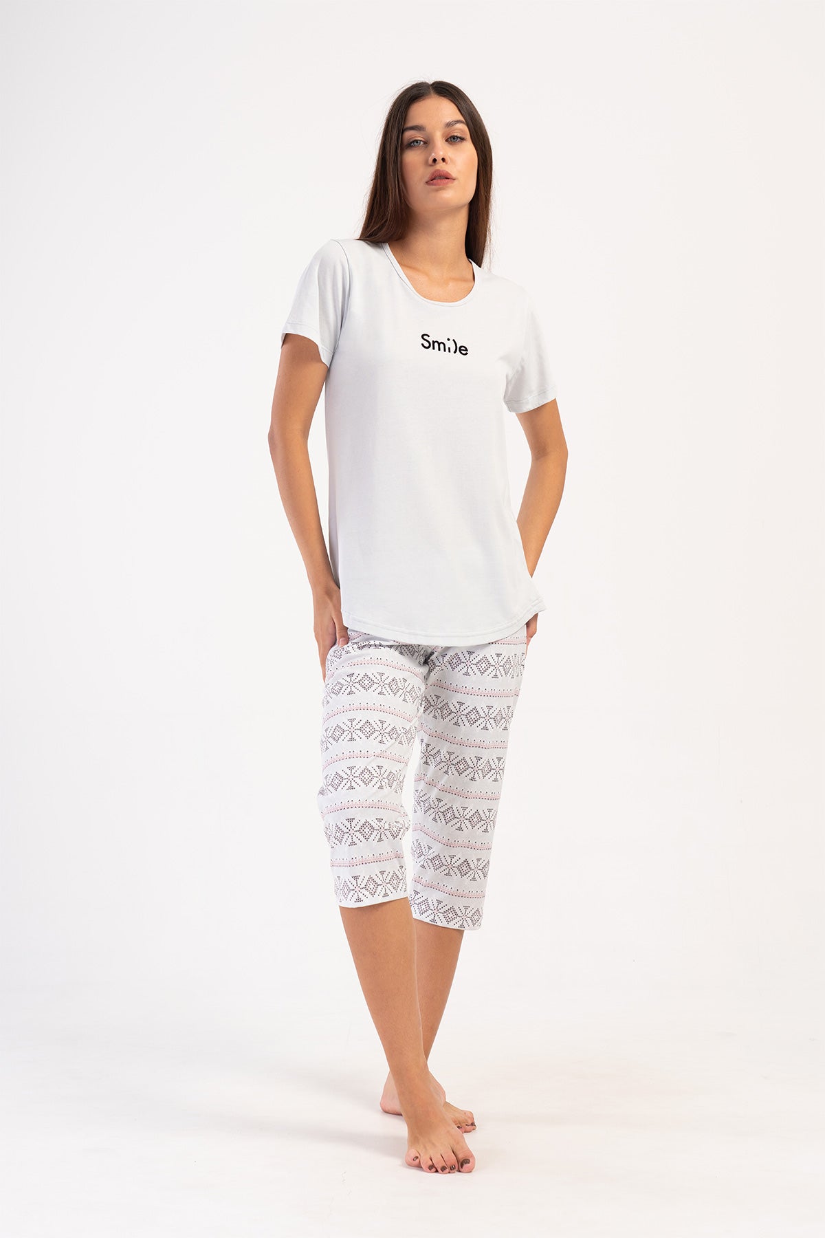 Woman Denfa Supreme Capri Set