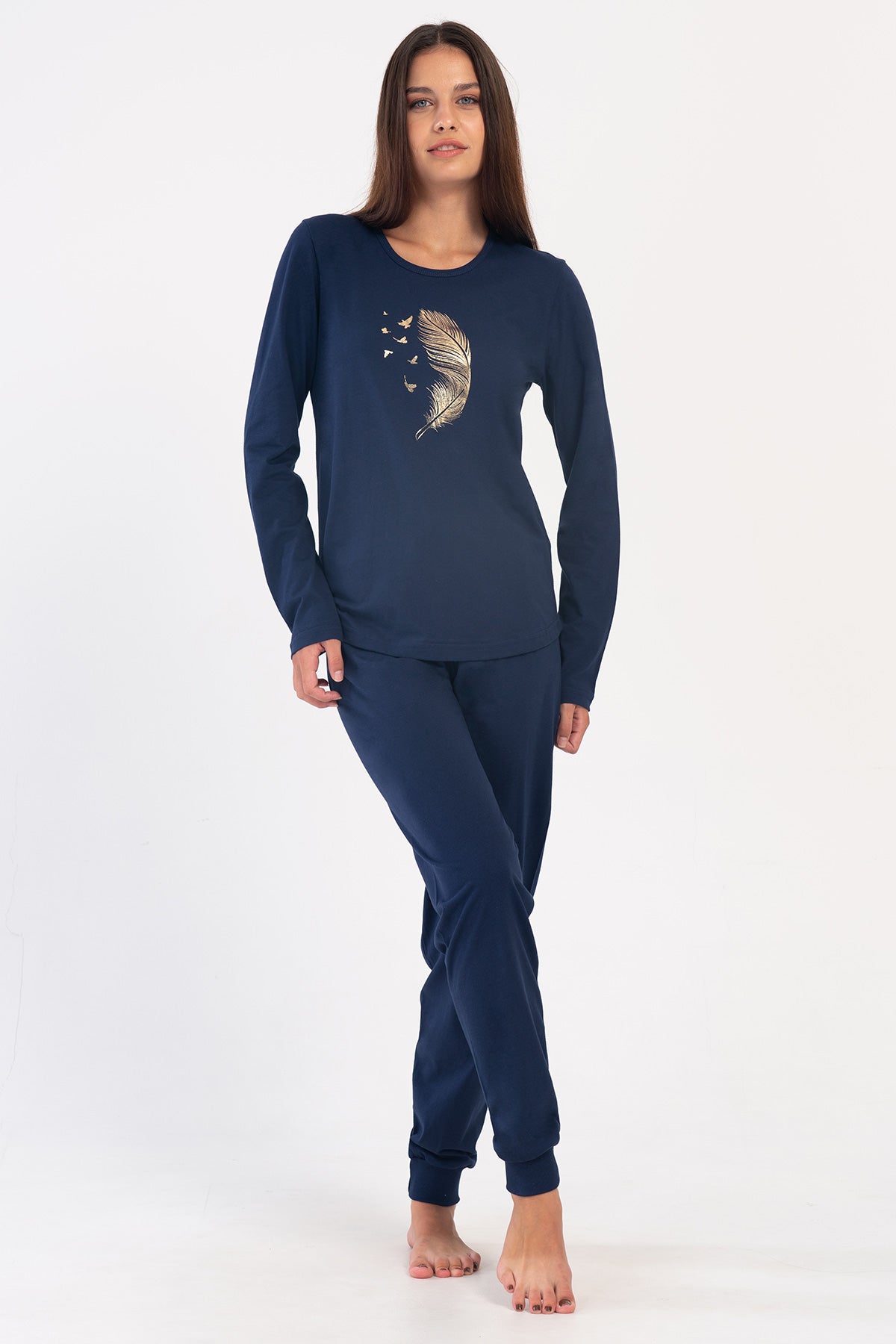 Woman Supreme Big Size Sparkl Pyjama Set