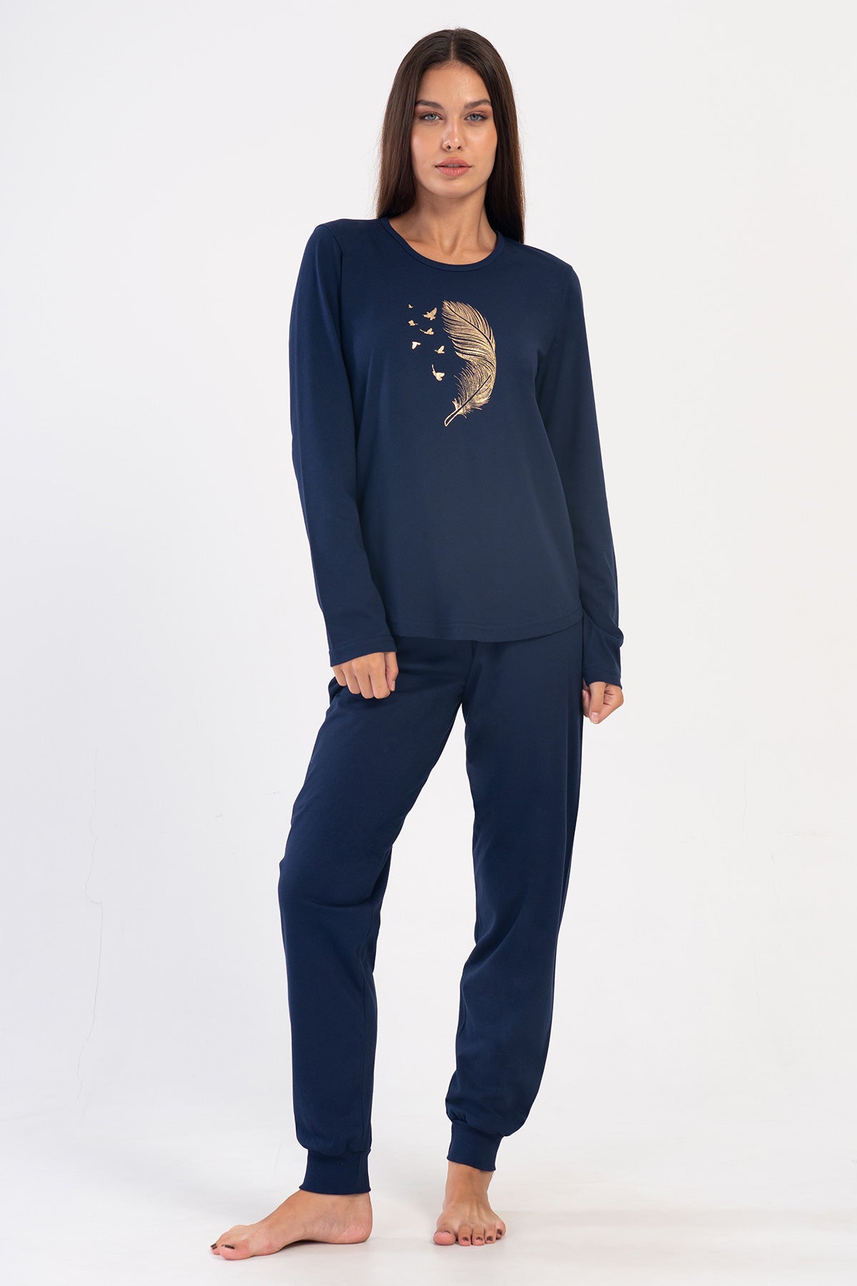 Woman Supreme Big Size Sparkl Pyjama Set