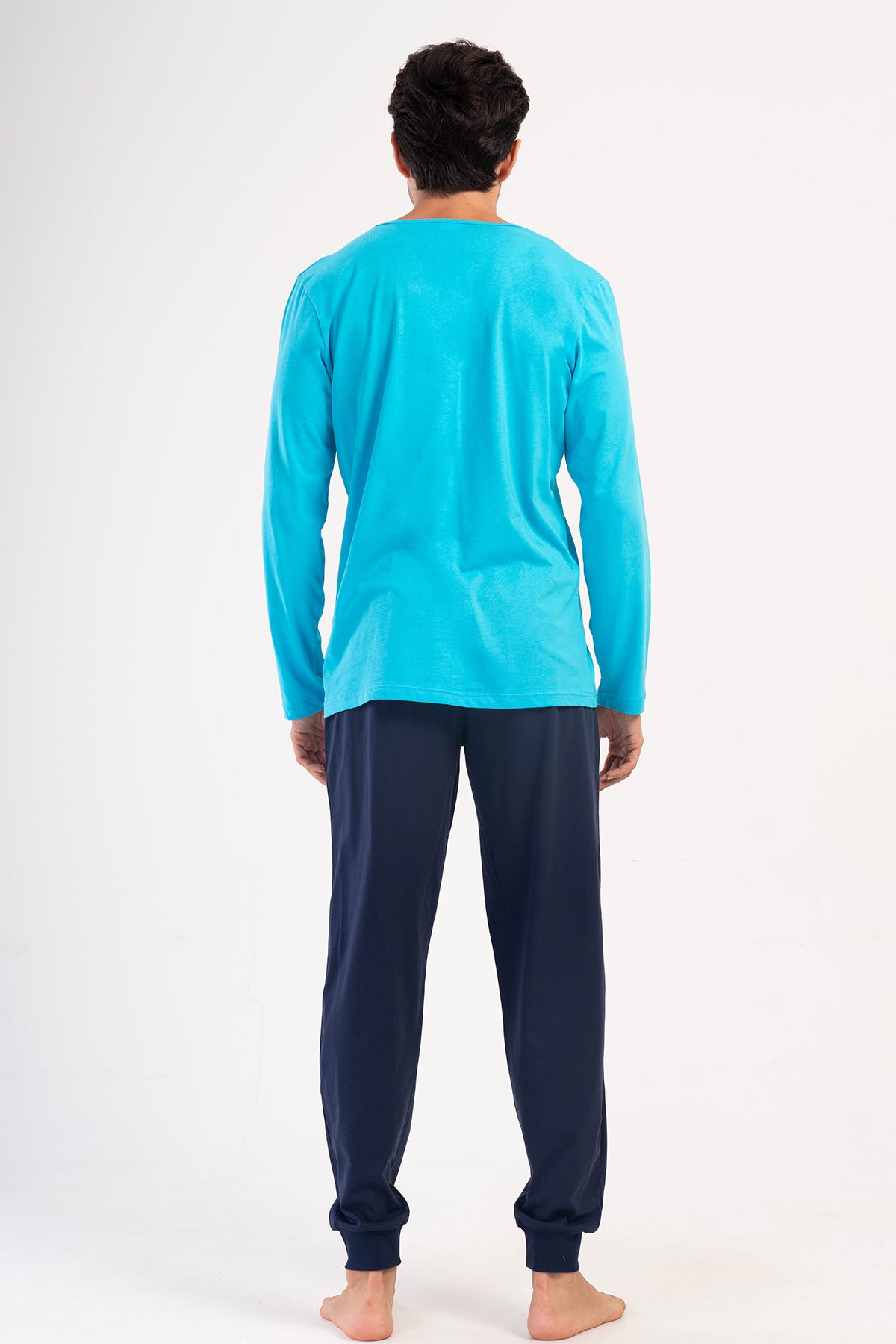 CEPLI ERKEK P.SUPREM XXL O YAKA UZUN KOL MANSETLI PIJAMA TAKIM