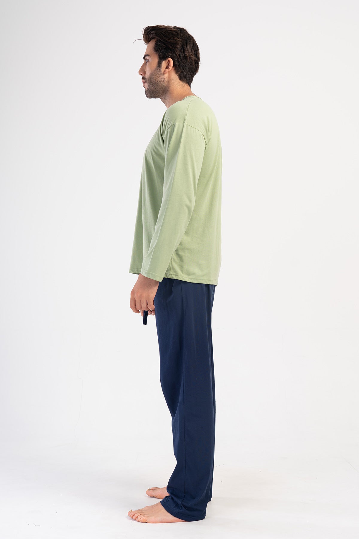 Man Supreme Big Size Tally Pyjama Set