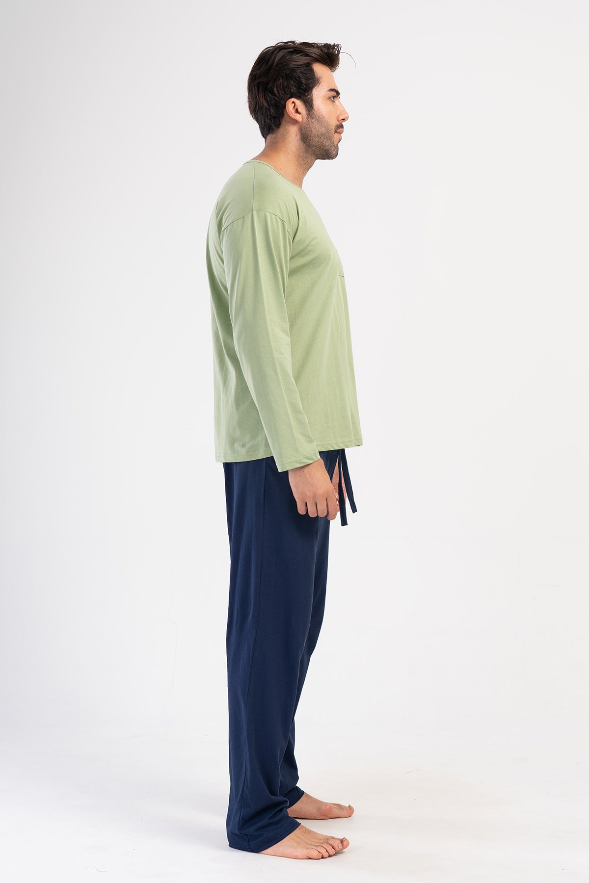 Man Supreme Big Size Tally Pyjama Set