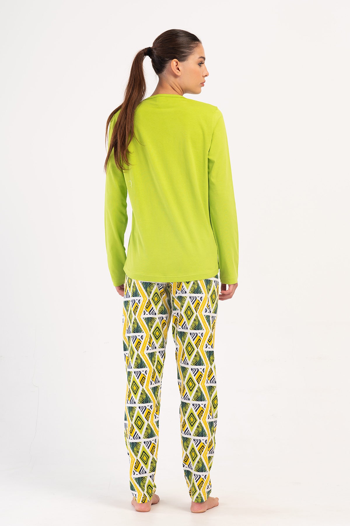 Woman Neon Supreme Big Size Pyjama Set