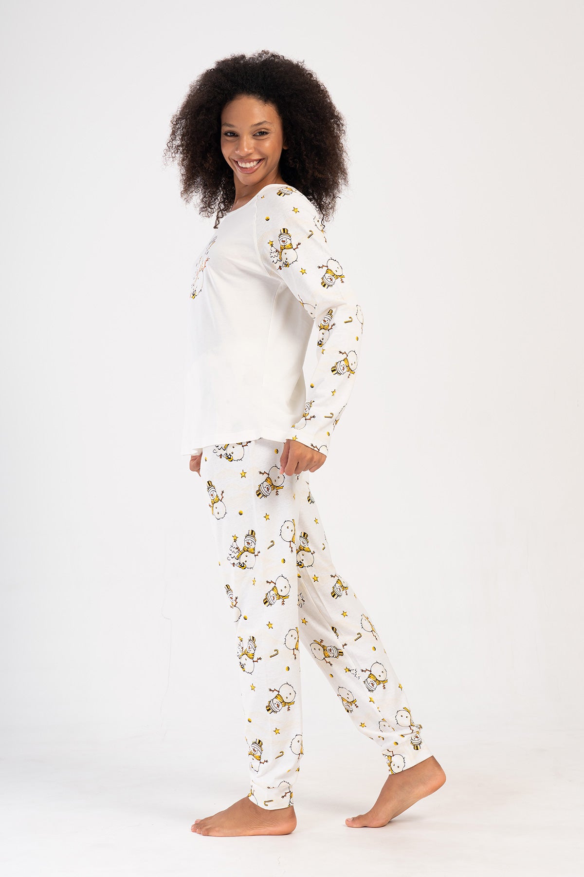 Woman Winter Supreme Big Size Pyjama Set
