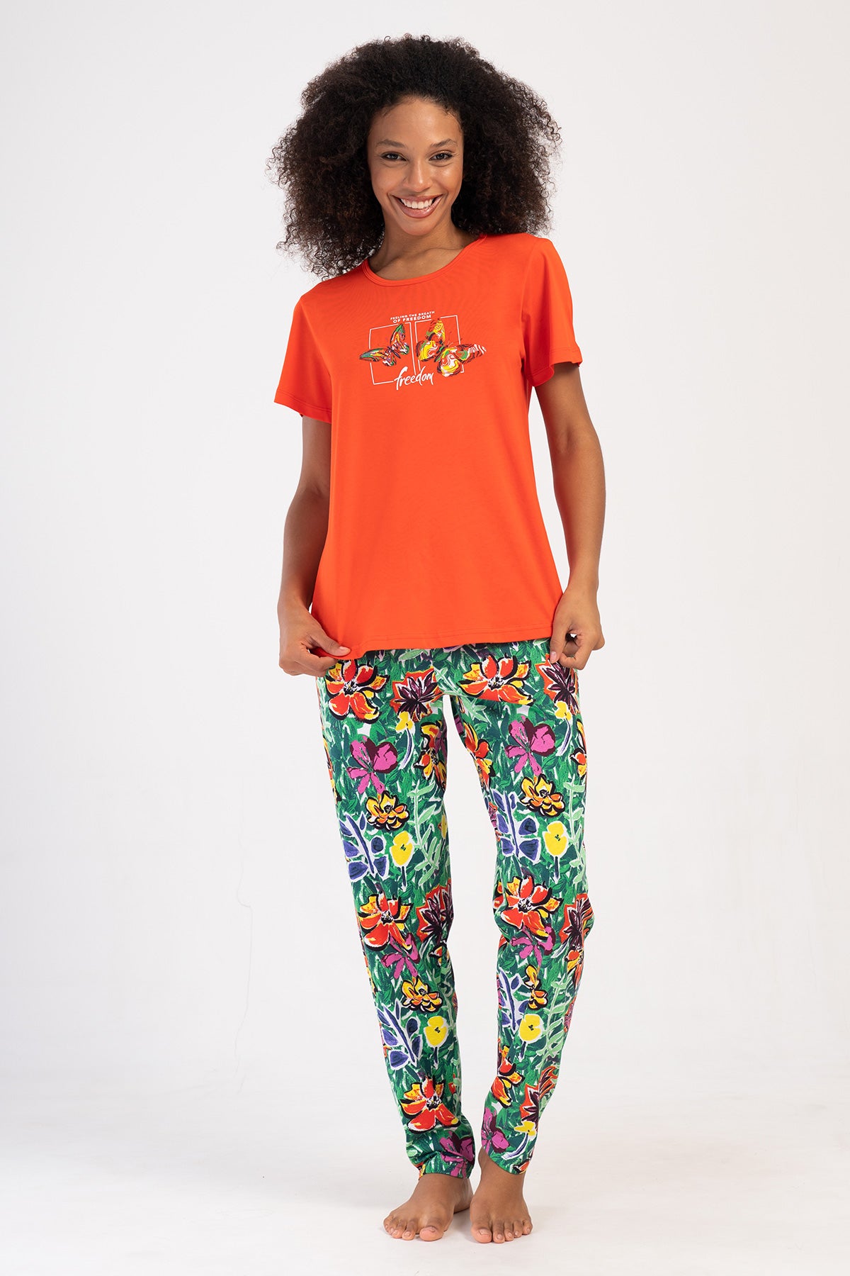 Woman Supreme Big Size Veca Pyjama Set