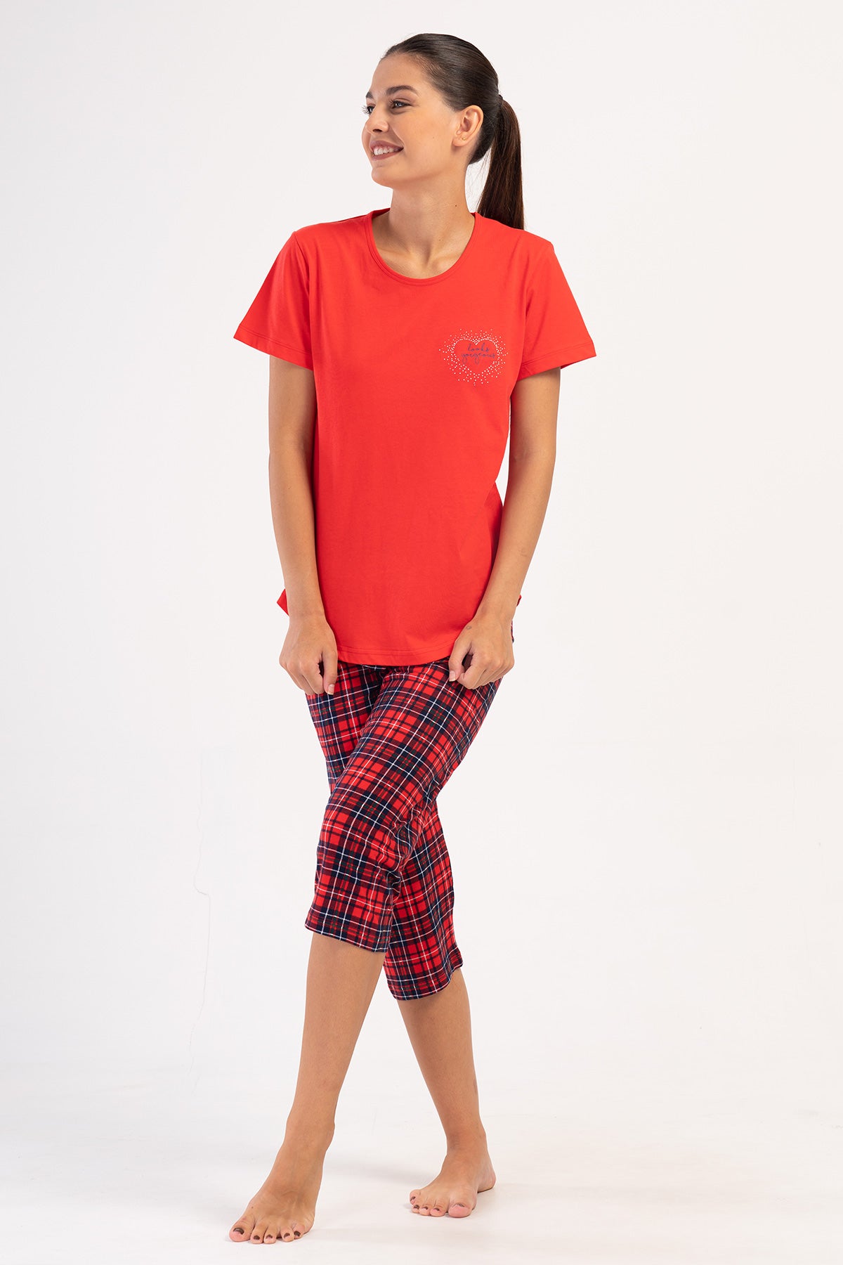 Woman Supreme Scare Capri Set