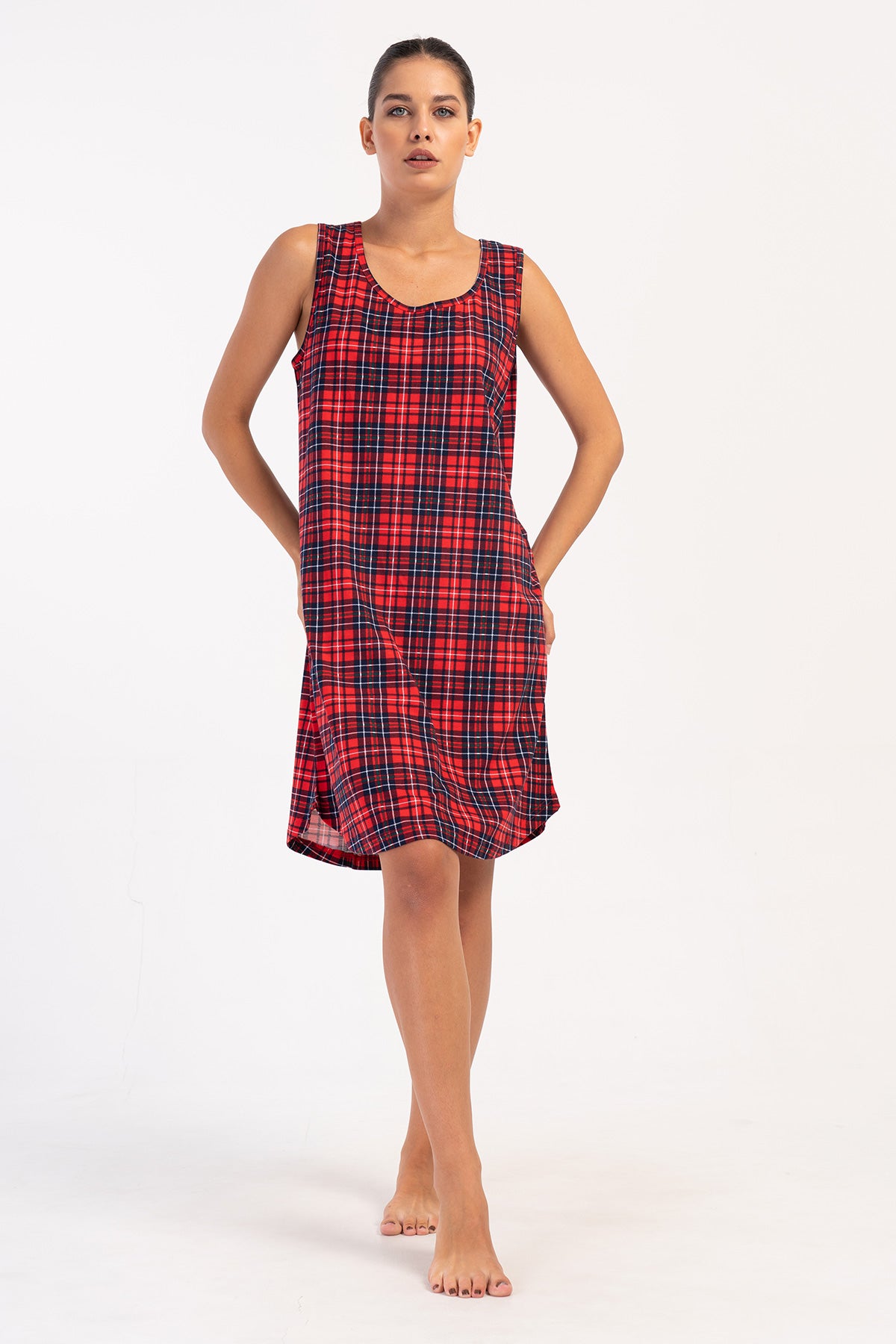 KADIN P.SUPREM XXL KALIN ASKILI ETEGI OVAL TUNIK