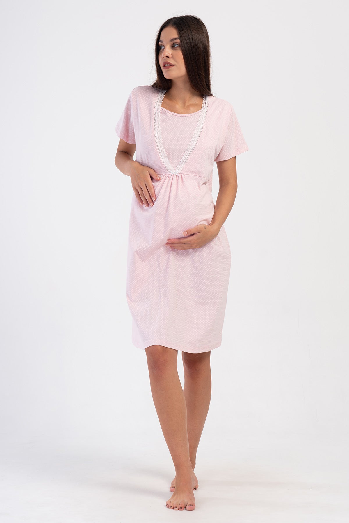 Woman Supreme Vaco Lace Detail Pregnant Tunic