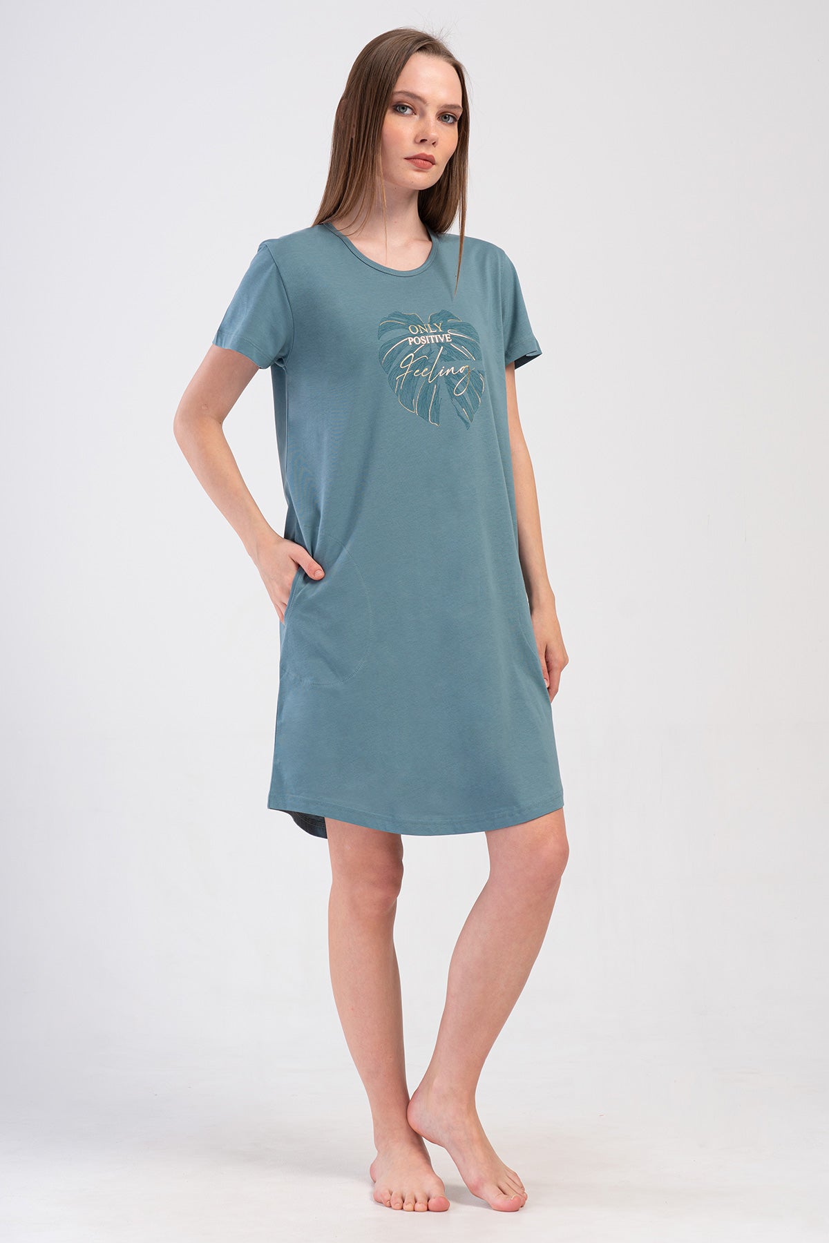 Woman Supreme Qata O Neck Tunic