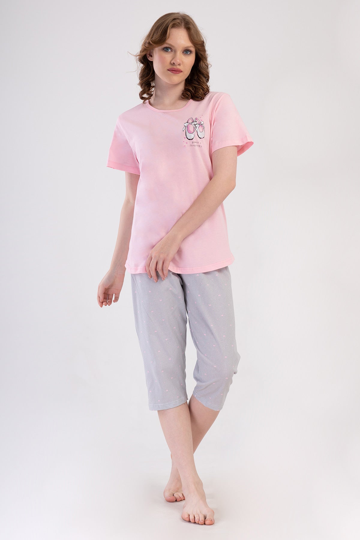 Woman Supreme Big Size Veda Capri Set