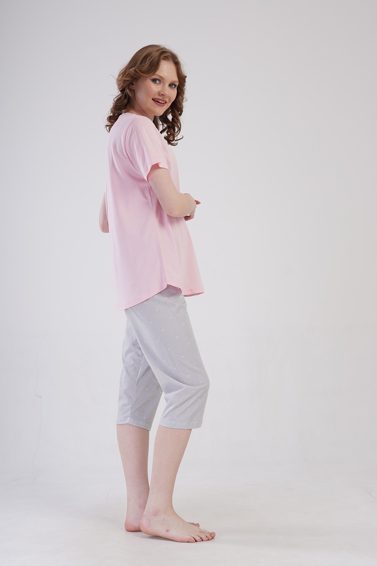 Woman Supreme Big Size Veda Capri Set