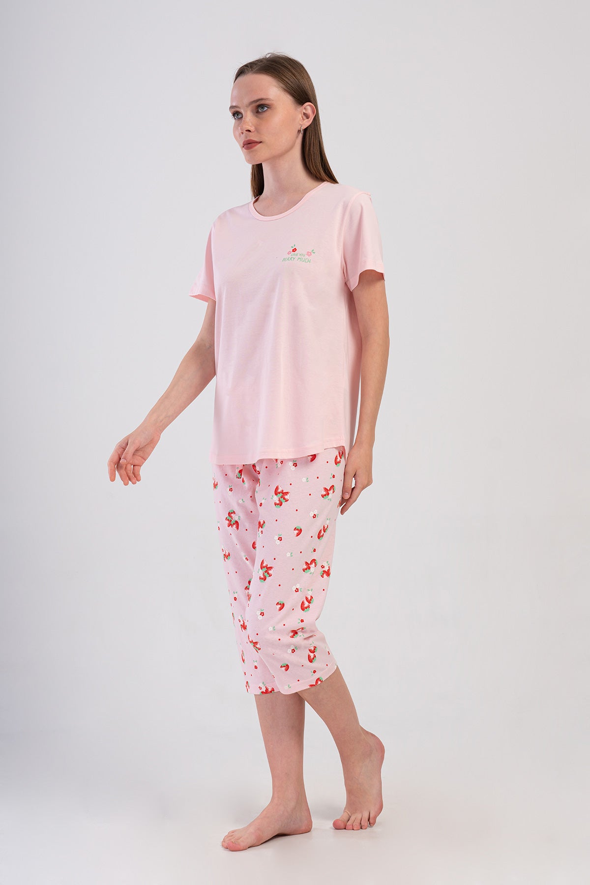 Woman Supreme Big Size Geda Capri Set