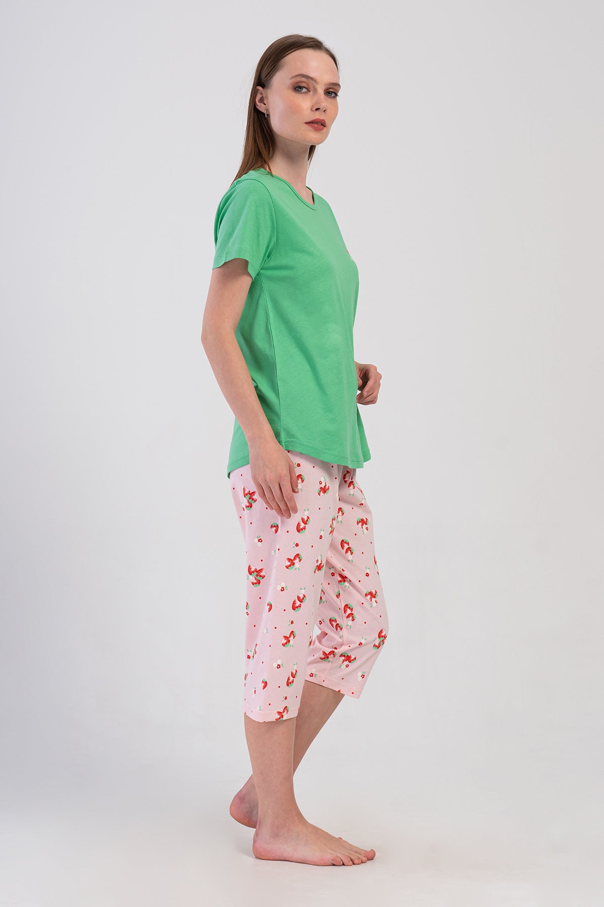 Woman Supreme Big Size Geda Capri Set