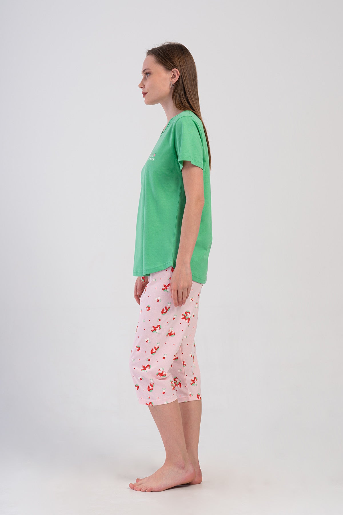 Woman Supreme Big Size Geda Capri Set