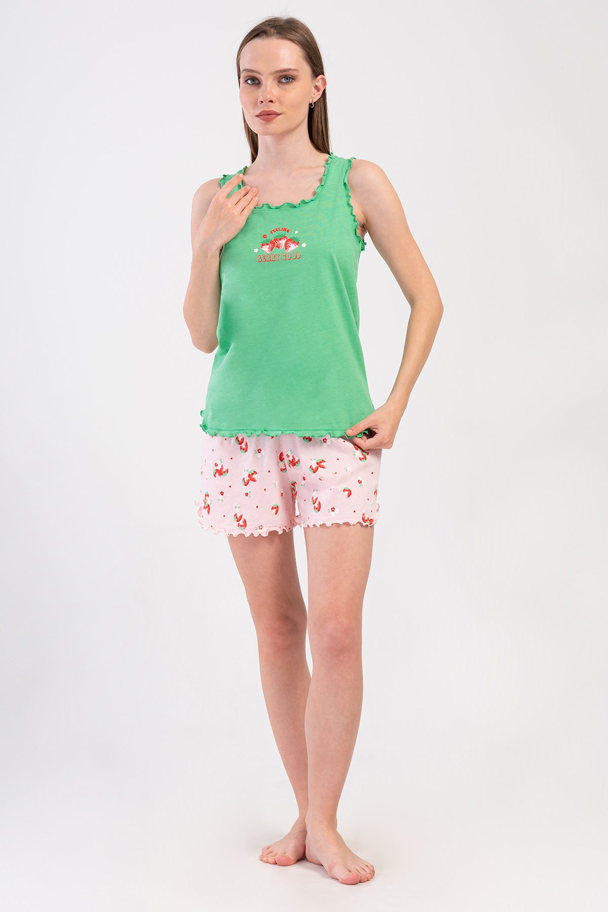 Woman Supreme Geda Sleeveless Short Set