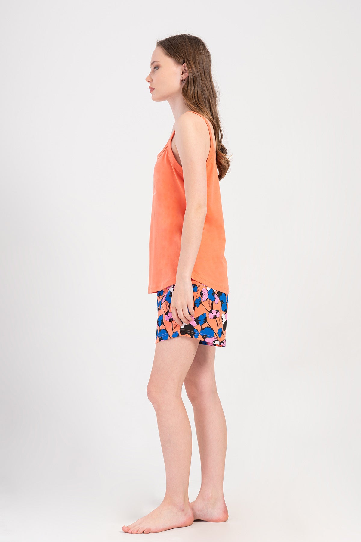 Woman Supreme Big Size Saqa Short Set