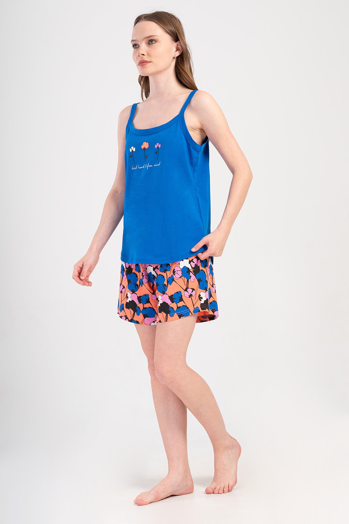 Woman Supreme Big Size Saqa Short Set