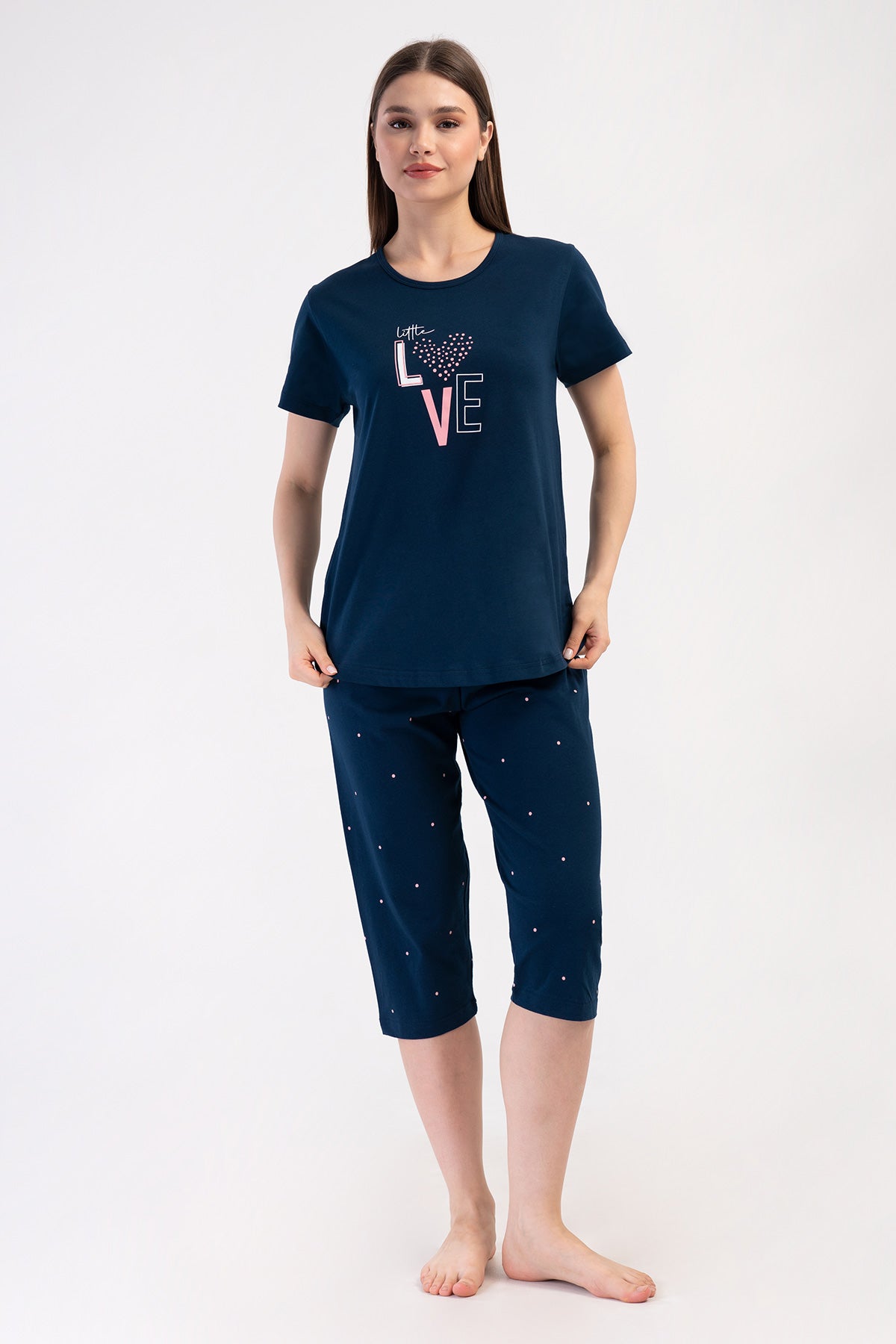 Woman Supreme Big Size Luta Capri Set