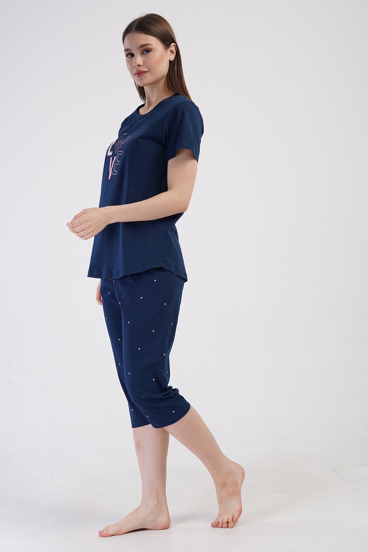 Woman Supreme Big Size Luta Capri Set