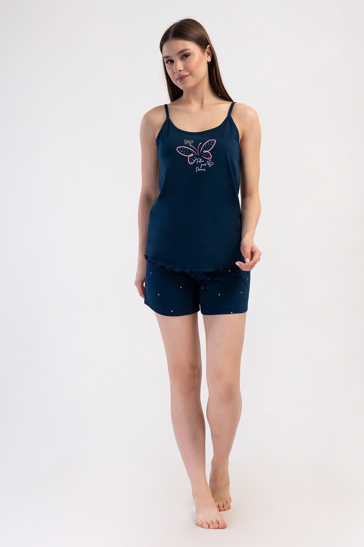 Woman Supreme Luta Thin Strap Short Set