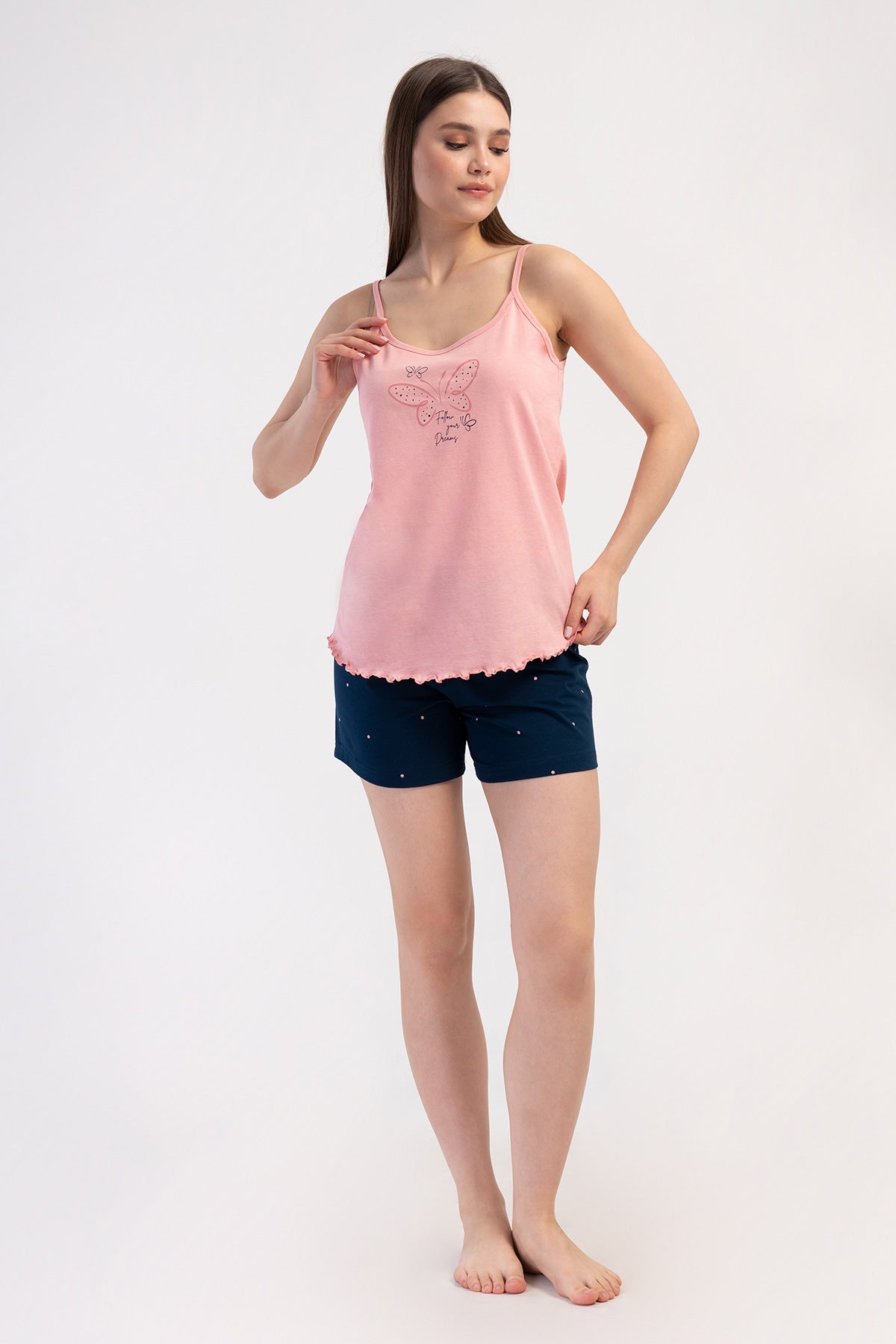 Woman Supreme Luta Thin Strap Short Set