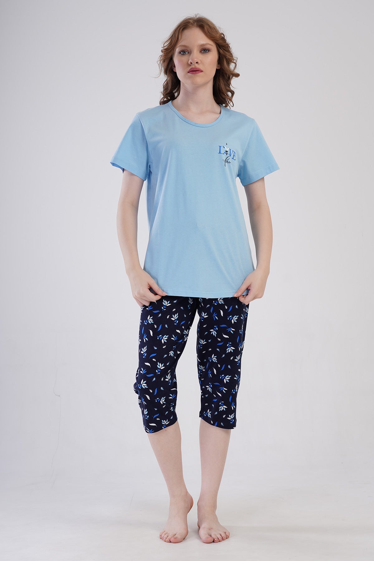 Woman Supreme Big Size Beqa Capri Set