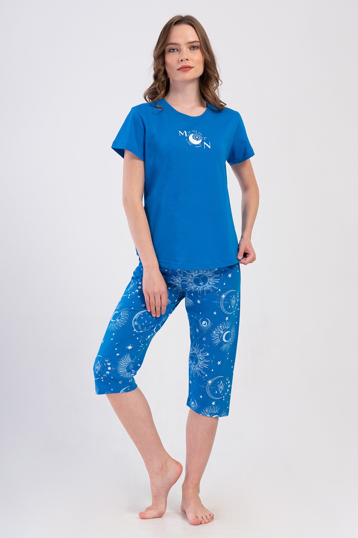 KADIN P.SUPREM O YAKA KISA KOL ETEGI OVAL KAPRI TAKIM