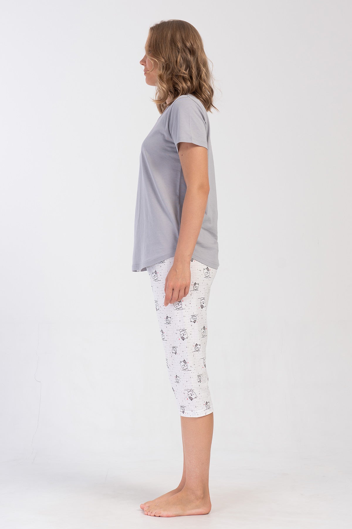 KADIN P.SUPREM O YAKA KISA KOL ETEGI OVAL KAPRI TAKIM