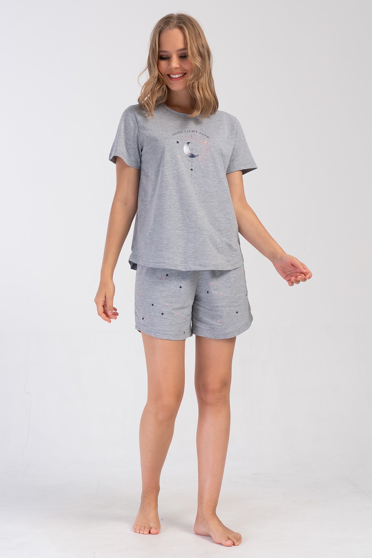 KADIN P.SUPREM XXL O YAKA KISA KOL ETEGI OVAL SORT TAKIM