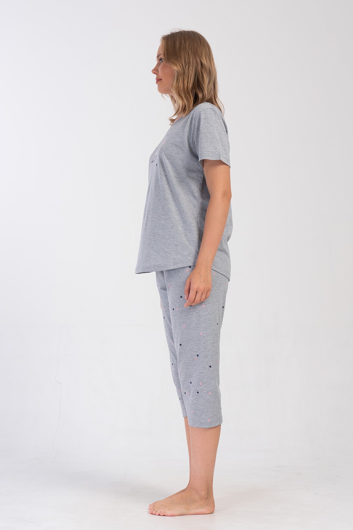 Woman Supreme Big Size Kanna Capri Set