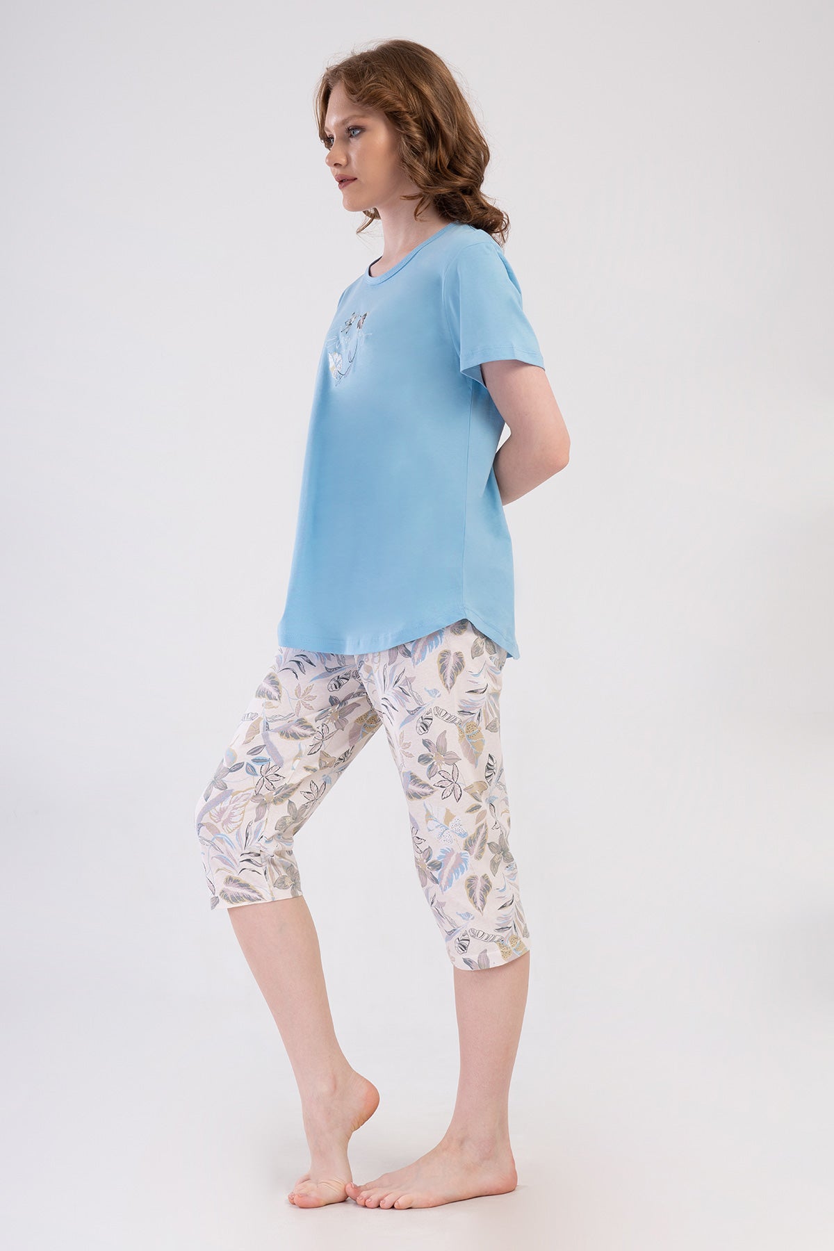Woman Supreme Big Size Olpa Capri Set
