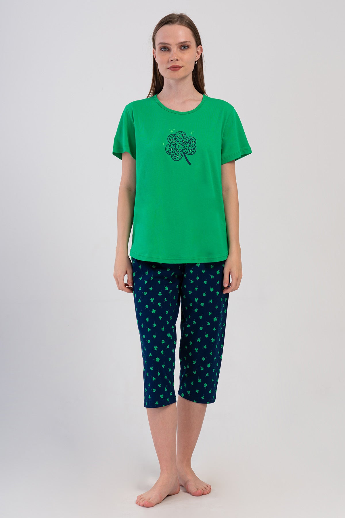 Woman Supreme Big Size Xeda Capri Set